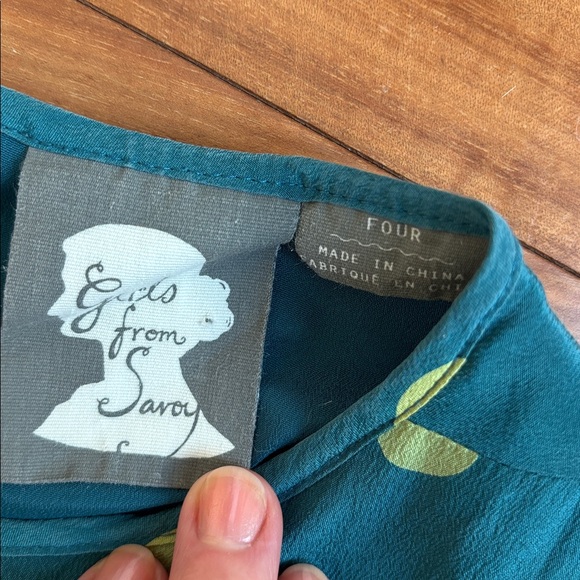 Anthropologie silk dress - Picture 4 of 12